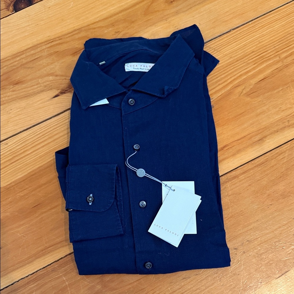 Navy Blue Men's Shirt